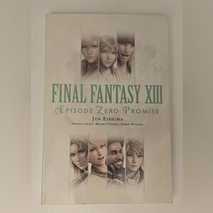 Final Fantasy XIII Episode Zero Promise Novel Yen Press JRPG Book